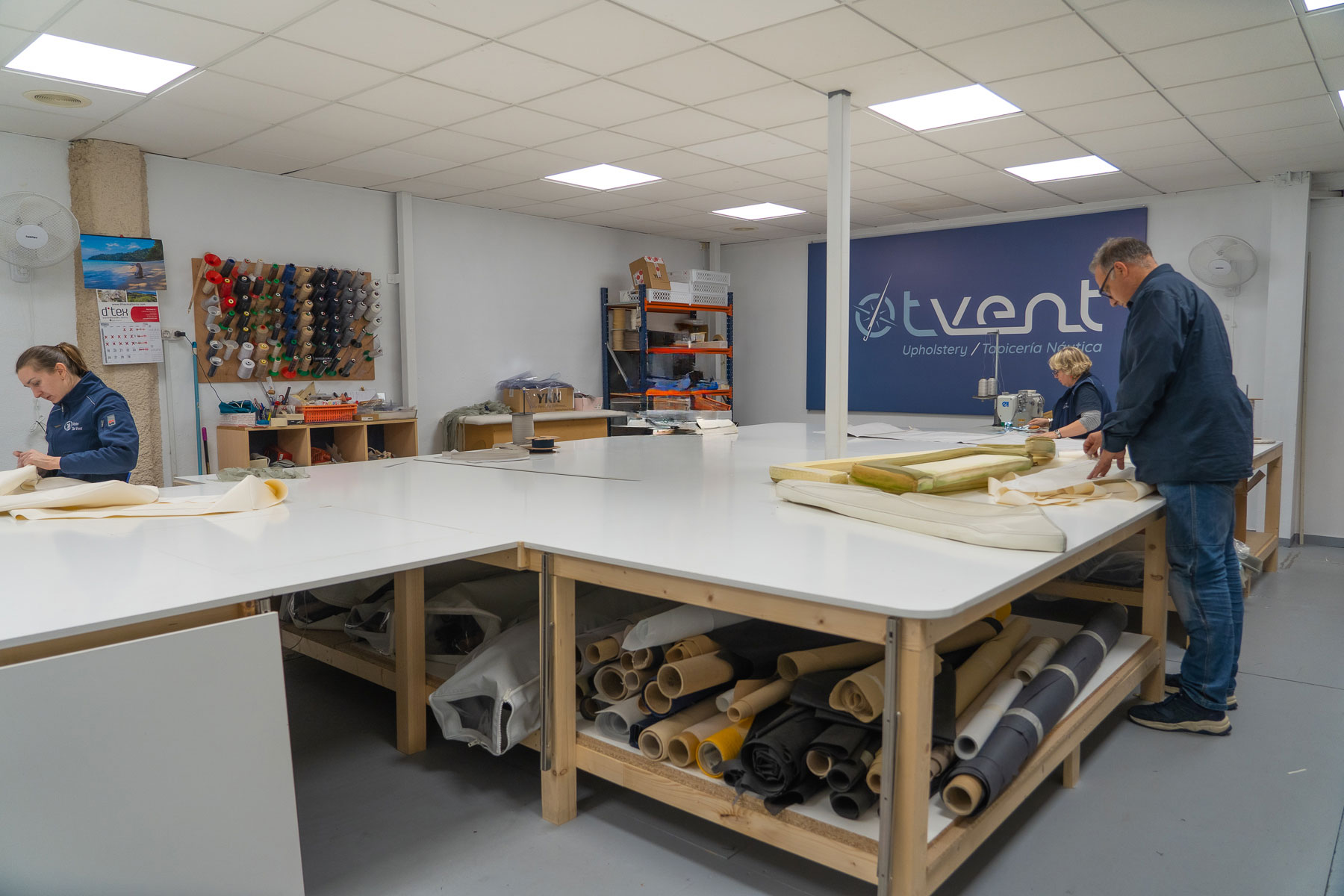 tot vent, instalaciones, tapicería náutica